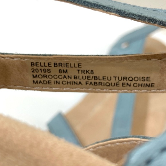 Earth Origins Women’s Belle Brielle Slingback Leather Fisherman Sandals Size 8 - Picture 2 of 10